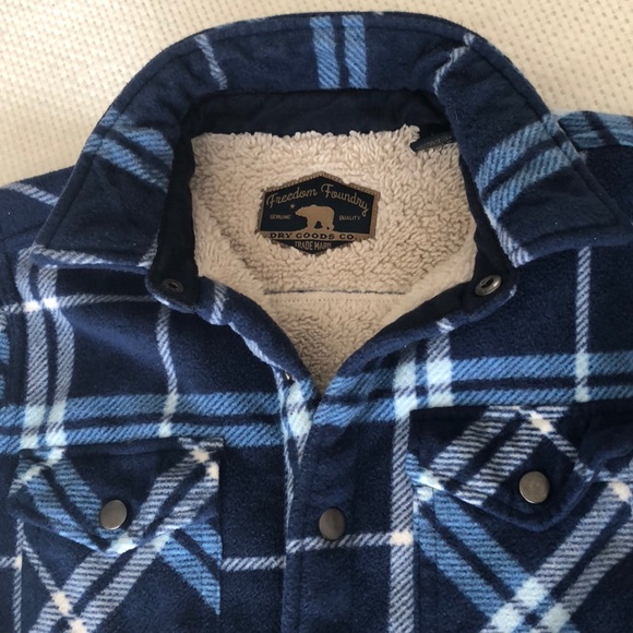 freedom foundry flannel jacket